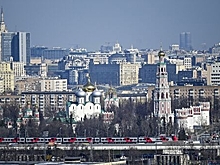 На крыше высотного дома в Москве поймали руфера