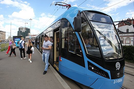 Трамваи №1 и 16 на юге Москвы могут следовать с увеличенными интервалами 13 октября