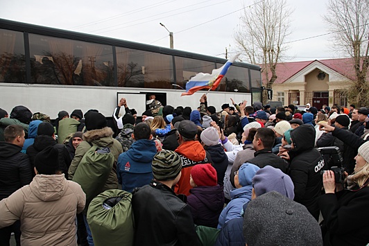 В Челябинской области сегодня состоялась очередная отправка мобилизованных
