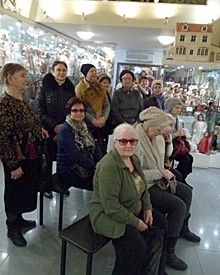Активисты проекта «Московское долголетие» Дмитровского района побывали на экскурсии в Музее уникальных кукол