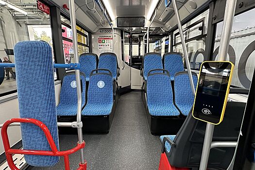 Два электробуса вышли на маршрут № 990 на юге столицы