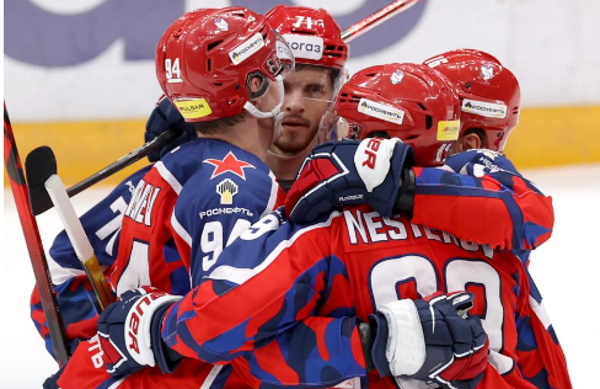ЦСКА победил «Амур» и прервал серию из трех поражений в чемпионате КХЛ