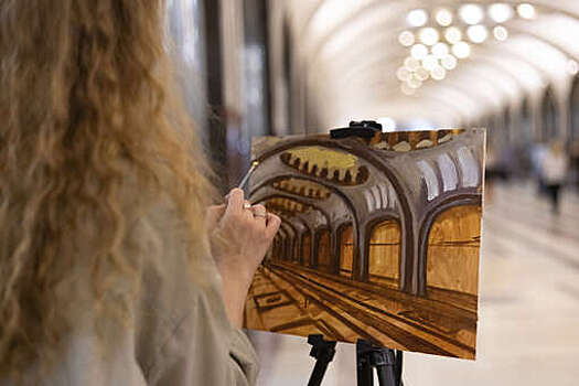 На Южном речном вокзале завершился второй сезон проекта "Искусство в метро"