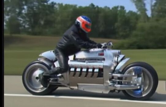 Мощные мотоциклы, оборудованные двигателями от автомобилей