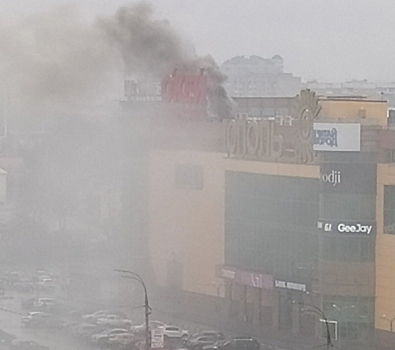 В Иванове ликвидировали пожар в торговом центре