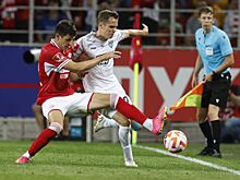 Карапузов дисквалифицирован на две игры за фол на Барко в матче «Пари НН» — «Спартак»