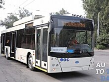 В Запорожье поступил первый заказанный троллейбус с автономным ходом