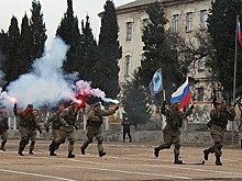 Юные спортсмены побывали в гостях у разведчиков в Севастополе