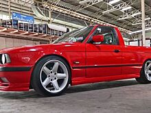 Крутой пикап BMW E34 из Таиланда с 200-сильным дизелем и «механикой»