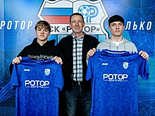 Волгоградский «Ротор-2» пополнили 2 молодых футболиста