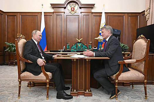 Греф рассказал Путину про охотничий билет и "кредитную фабрику"