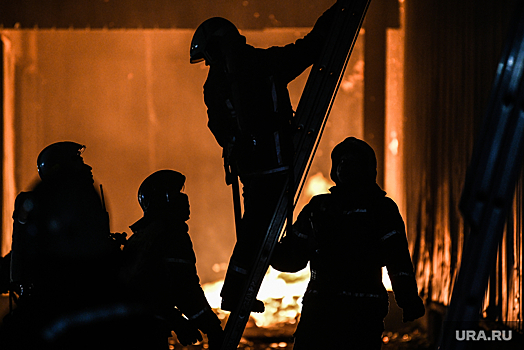 Спасатели эвакуировали из охваченной огнем квартиры челябинца и двоих детей