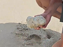 Путешественники нашли на пляже в Таиланде амбру за 11 млн рублей