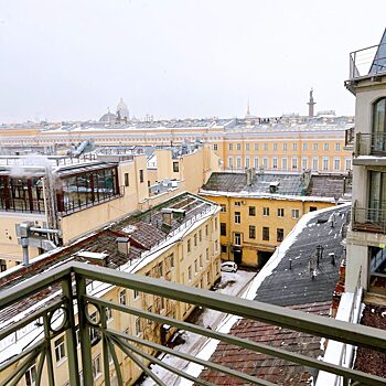 Люкс с невероятным видом на Петербург в Grand Hotel Moika 22