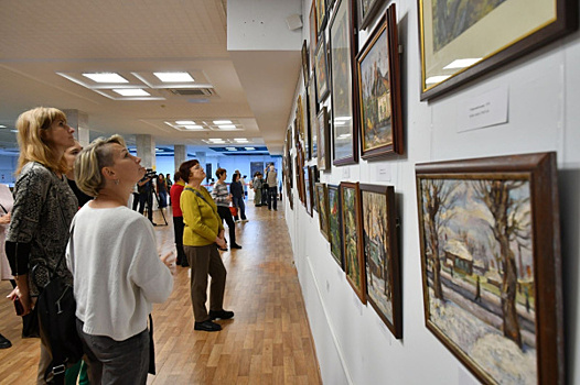 Феофан Грек, Андрей Рублев и современная Самара представлены на выставке местных художников
