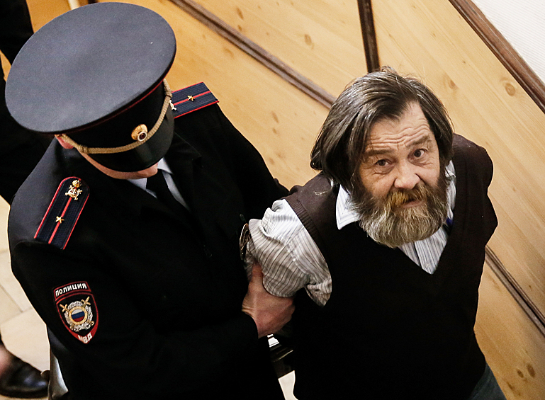Оппозиционер Сергей Мохнаткин, приговоренный по обвинению в избиении двух полицейских 31 декабря 2013 г. на акции сторонников Эдуарда Лимонова «Стратегия-31»