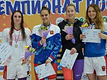 4 уральские спортсменки взяли 9 медалей на чемпионате России по плаванию