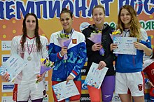 4 уральские спортсменки взяли 9 медалей на чемпионате России по плаванию