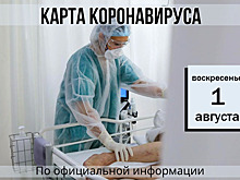 1 августа. Карта коронавируса. Еще 206 новых случаев заболевания за сутки
