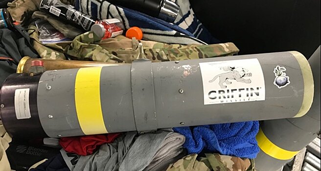 Американец вез противотанковый гранатомёт в багаже как сувенир