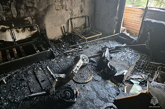 Серьезный пожар из-за электросамоката произошел в Челябинске