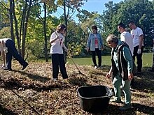 Молодежь провела экологический субботник на территории музея-усадьбы Вернадского