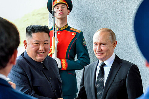 Ким Чен Ын поздравил Путина с юбилеем