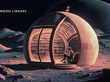 Люди разместили на Луне первую библиотеку