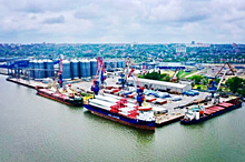В Азовском морском порту построят новый причал для отгрузки зерна