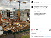 Строители возвели стены школы на 8-го Марта