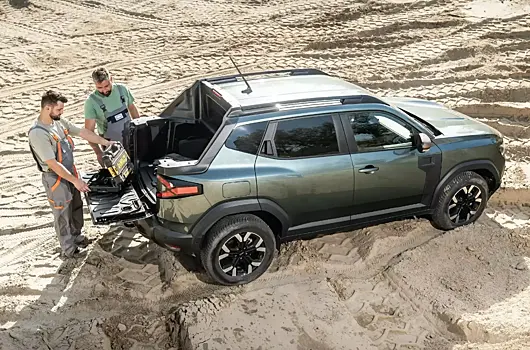 Dacia Duster стал пикапом с крошечной грузовой платформой