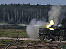 В Крыму прошли учения с участием ЗРПК «Панцирь-С»