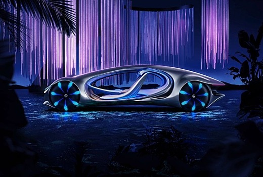 Mercedes-Benz построил электрокар в духе «Аватара»