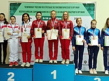 Спортсменка из Дмитровского округа стала второй на ЧР по пулевой стрельбе