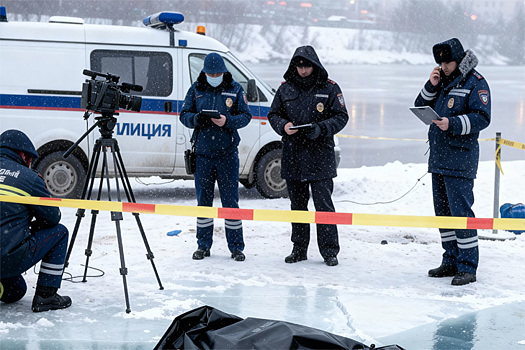 В Новосибирске обнаружено вмёрзшее в лёд тело пропавшего мужчины