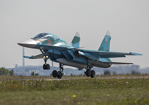 Россия нарастит производство фронтовых истребителей-бомбардировщиков Су-34