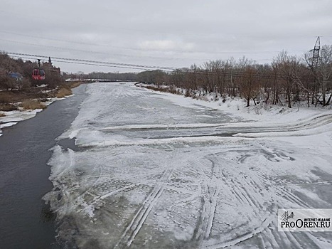 Уровень воды в реке Урал в окрестностях Оренбурга вырос на 13 сантиметров