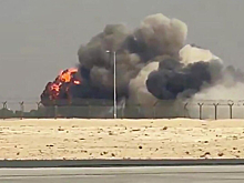 На авиашоу в Дубае разбился индийский истребитель