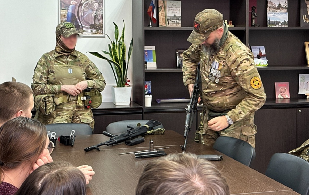 «Уроки мужества» прошли в Штабе общественной поддержки Нижегородской области