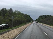 В Слободском районе пьяный водитель уснул за рулем и опрокинул фургон в кювет