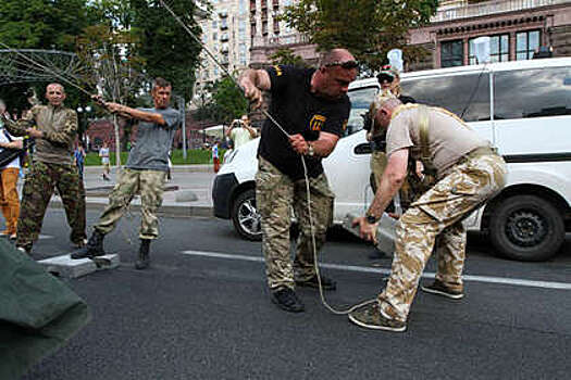 Организаторы акции протеста в поддержку Лихолита