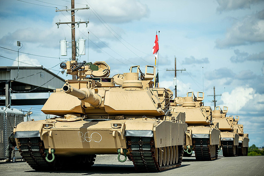 Первые танки M1A2 Abrams поступят в польскую армию в 2022 году