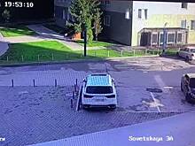 Похищение мужчины в российском городе попало на видео