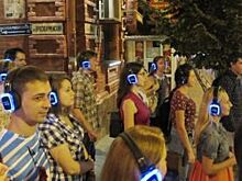 В Краснодаре запустили ночной спектакль проекта «Голос города»