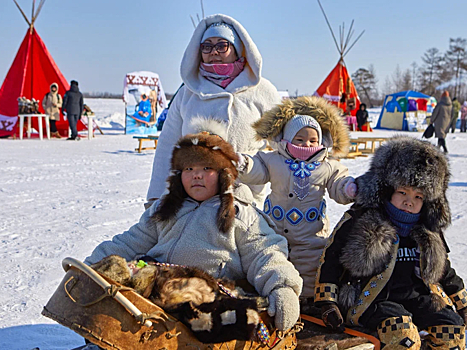 Захватывающие гонки каюров прошли в Каларском округе в рамках Дня оленевода