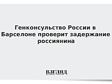 Генконсульство России проводит проверку в связи с задержанием в Каталонии россиянина