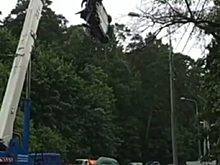 Сын ярославского чиновника утопил Tesla в Барвихе