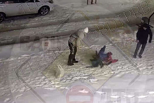 В Уфе ребенок ударился головой, когда мать с силой посадила его на сани