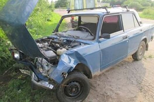 В Переславском районе водитель съехал в кювет