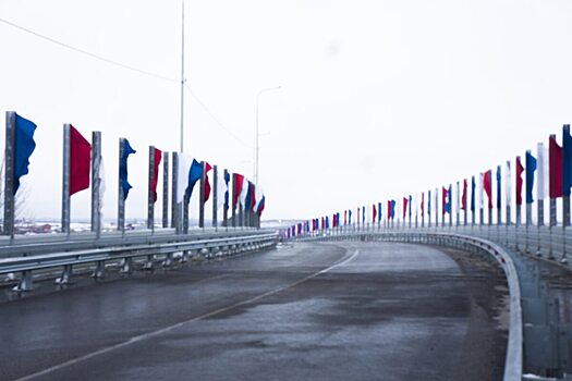 Завершилось строительство моста через железнодорожный перегон Татищево-Курдюм в декабре